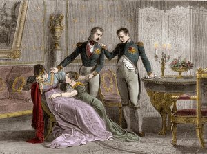 Napoleon kündigt Josephine den geplanten Tag zur Unterzeichnung der Scheidungspapiere an