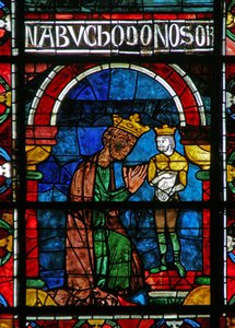 Nebukadnezar betet ein Idol an
