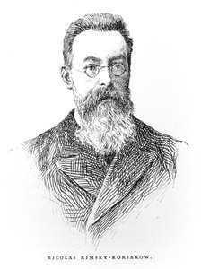 Nikolai Andrejewitsch Rimski-Korsakow (1844-1908), Illustration aus 
