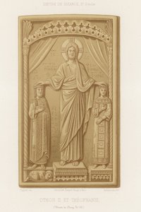 Otto II. und Theophanu von French School