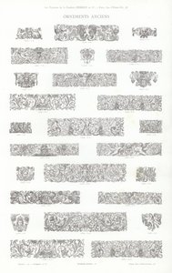 Seite aus Vignettes Typographiques von French School