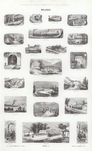 Seite aus Vignettes Typographiques von French School