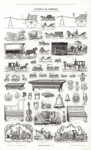 Seite aus Vignettes Typographiques von French School