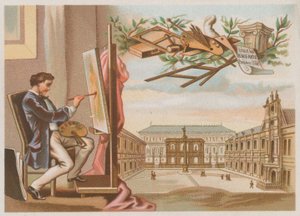 Maler und die École des Beaux-Arts, Paris