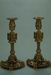 Paar Kerzenhalter von Boucheron, 1783