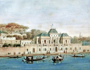 Palast des französischen Botschafters in Konstantinopel von French School