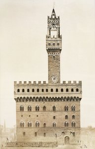 Palazzo Vecchio oder der Palazzo della Signoria, Florenz, aus Fragments d