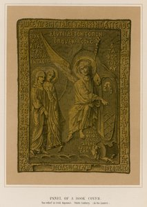 Buchdeckel-Panel von French School