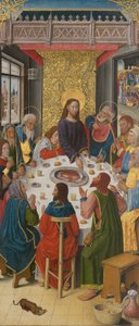 Tafeln vom Hochaltar der Kartause von Saint-Honoré, Thuison-les-Abbeville: Das letzte Abendmahl