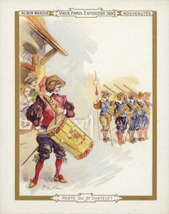 Pariser Ausstellung 1900, Trommelnder Reiter von French School