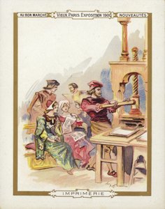 Pariser Ausstellung 1900, Der Drucker von French School