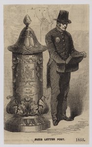 Pariser Briefpost, 1855