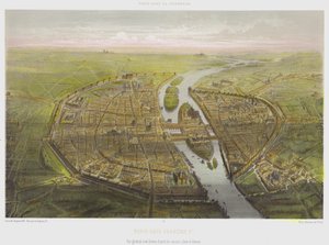 Paris unter Franz I., Gesamtansicht nach alten Plänen und Zeichnungen