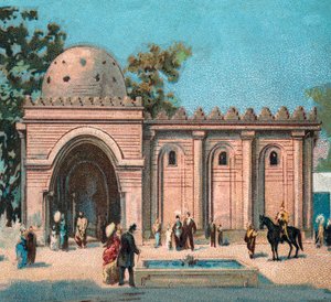 Paris. Weltausstellung 1889: Persischer Pavillon von French School
