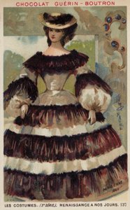 Pariser Mode, 1863 von French School