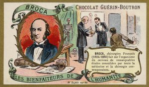 Paul Broca, französischer Arzt, Anatom und Anthropologe von French School
