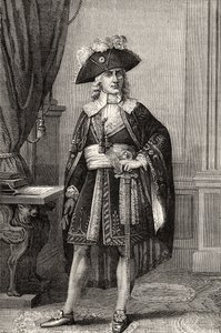 Paul Francois Jean Nicolas Comte de Barras (1755-1829), aus "Histoire de la Revolution Francaise" von Louis Blanc von French School