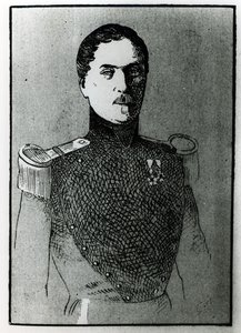 Paul Verlaines Vater, 19. Jahrhundert von French School