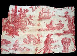 Paul und Virginie Toile de Jouy