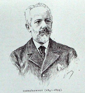 Pjotr Iljitsch Tschaikowski (1840-93), Illustration aus 