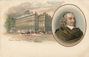 Pierre Corneille (Farblithografie) von French School