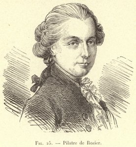Pilatre de Rozier (Gravur) von French School