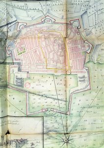 Plan von Toulon, 1669