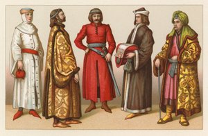 Polnische Tracht von French School