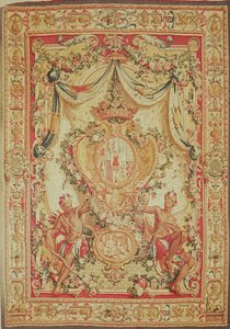 Portiere mit dem Wappen von Louis-Antoine de Pardaillan de Gondrin, Herzog von Antin, Gobelins-Fabrik, 1708-36 von French School