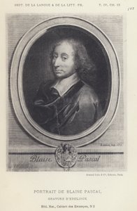 Portrait De Blaise Pascal von French School