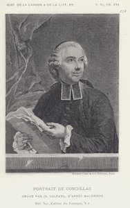 Portrait De Condillac von French School