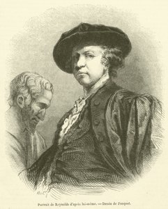 Porträt von Reynolds nach ihm selbst