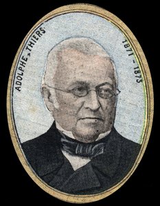 Porträt von Adolphe Thiers (1797-1877), Präsident der Französischen Republik
