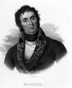 Porträt von Andre Massena (1756 - 1817) - in „Revolution francaise“ von Thiers