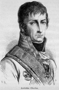 Porträt von Erzherzog Karl - in „L