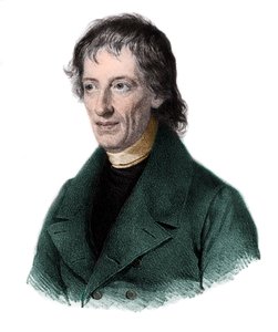 Porträt von Bernhard Placidus Johann Nepomuk Bolzano (1781-1848), böhmischer Mathematiker, Logiker, Philosoph, Theologe