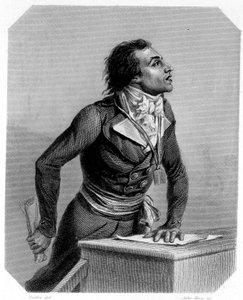 Porträt von Bertrand Barère de Vieuzac, französischer Politiker. In „L