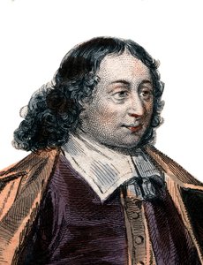 Porträt von Blaise Pascal (1623-1662), französischer Mathematiker und Schriftsteller