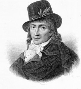 Porträt von Camille Desmoulins (1760-1794), französischer Publizist und Politiker - in „Revolution francaise“ von Thiers
