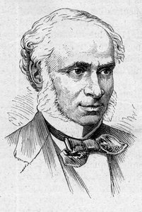 Porträt von Camille Doucet (1812-1895), französischer Dichter, Dramatiker und Akademiker. Gravur in „Le Monde Illustré“ Nr. 883 vom 14. März 1874