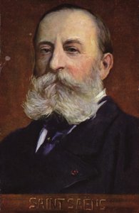 Porträt von Camille Saint-Saens