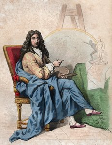 Porträt von Charles Lebrun (Le Brun) (1619-1690), französischer Maler und Kunsttheoretiker