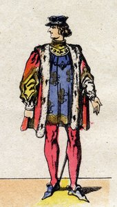 Porträt von Karl VI. von Frankreich, bekannt als Karl der Gute Aime