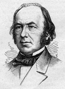 Porträt von Claude Bernard (1813-1878), französischer Mediziner und Akademiker. Gravur in „Le Monde Illustré“ Nr. 883 vom 14. März 1874.