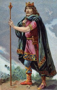 Porträt von Chlothar I., König der Franken (511-561).
