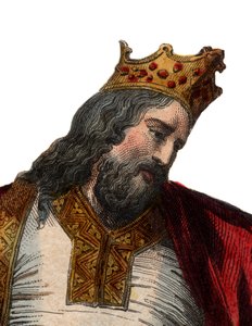 Porträt von Chlodwig I. (466-511), König der Franken