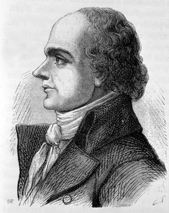 Porträt von Graf Jean Denis de Lanjuinais (1753 - 1827), französischer Politiker - in „Die Geschichte Frankreichs“ von Henri Martin
