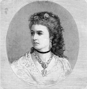 Porträt von Emma Albani (Marie Louise Emma Cécile Lajeunesse)