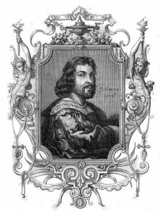 Porträt von Kaiser Otto I. von Germania, bekannt als der Große (Otton, 912-973). Gravur in „Histoire des papes-kings-queens-et-empereurs à travers les siècles“ von Maurice Lachatre von French School