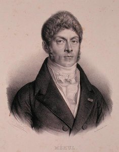 Porträt von Etienne-Nicolas Mehul (1763-1817)